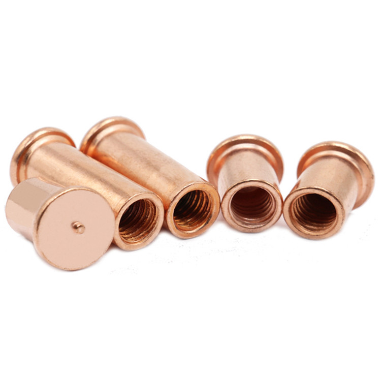 Brass Copper Weld Standoff Fasteners Welded Nuts Buy standoff weld stud, weld mount standoffs